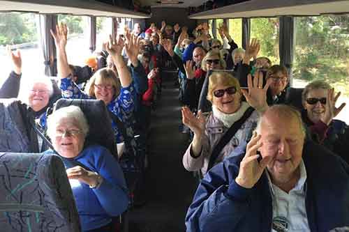 Senior Citizen Transportation - Senior Transportations - Jacks Party Bus