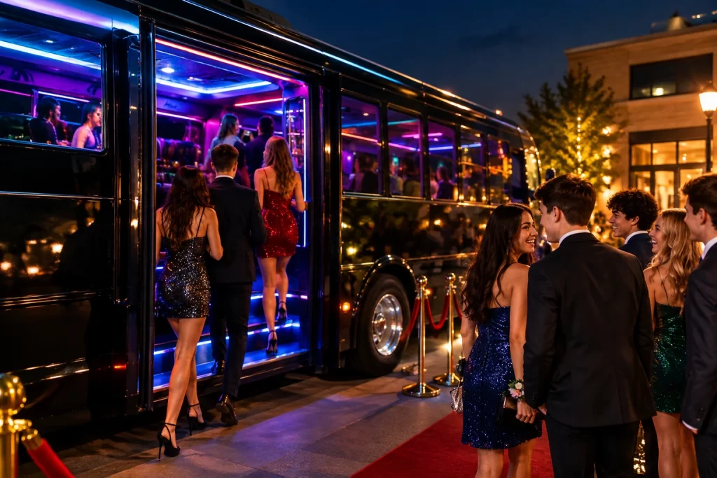How to Plan the Perfect Homecoming Night With a Party Bus