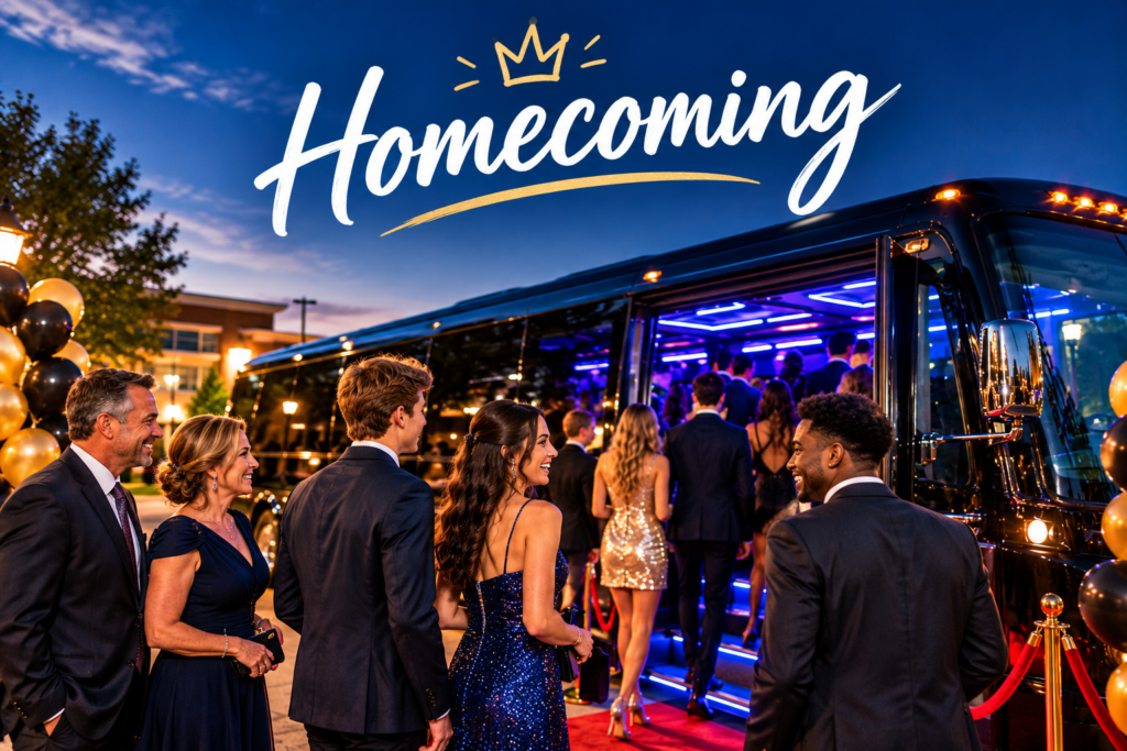 How Early Should You Book a Homecoming Party Bus?